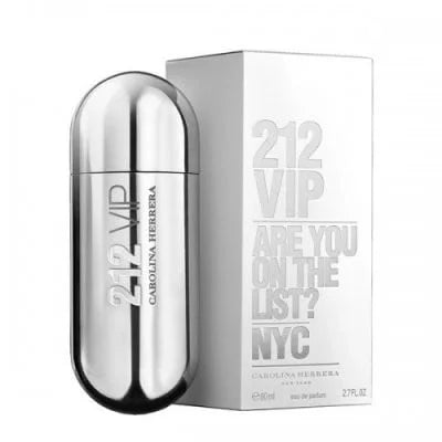 Carolina Herrera 212 VIP Silver EDP 80ml