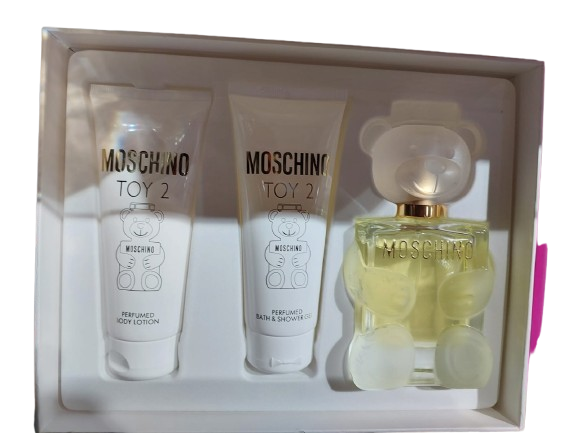 Moschino White Gift set